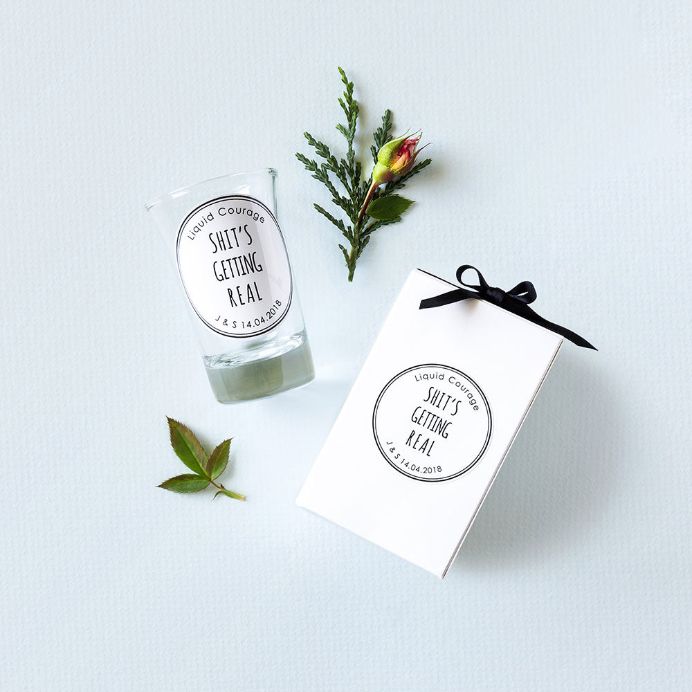 Boxed Shot Glass - Sample - Custom Favours