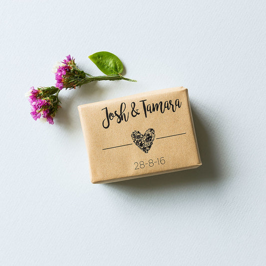 Handmade Soap with Kraft Wrap Wedding Bonbonniere - Custom Favours