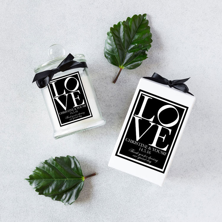 Wedding Guest Gift Soy Candle